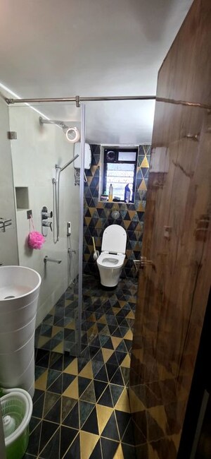 Bathroom in 2 BHK Apartment at Atul Blue Horizon II, Malad West – for Rent
