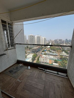 Balcony in 2 BHK Apartment at VJ YashOne Infinitee, Tathawade – for Rent