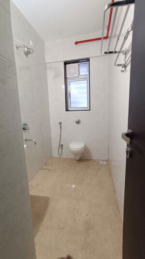 Bathroom in 3 BHK Apartment at Punawale – for Rent