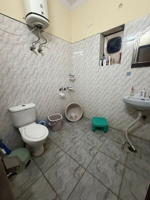 Bathroom in 4 BHK Builder Floor at Vijay Vihar Apartments Gurgaon, Sector 30 – for Rent