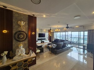 Living Room in 3 BHK Apartment at Peninsula Heights Bangalore, Jp Nagar – for Rent