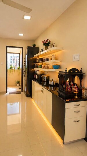Kitchen in 2 BHK Apartment at Aditya Shagun Comfort Zone Plus, Balewadi – for Rent
