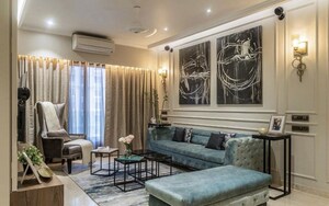 Living Room in 2 BHK Apartment at Kanakia Paris, Bandra East – for Rent