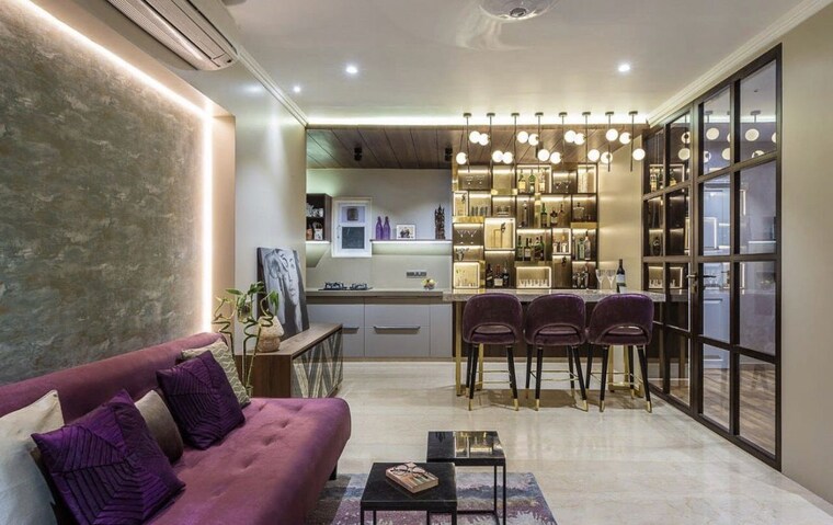 Living Room, kanakia-paris 2 Bedroom 1000 Sq.Ft. Apartment In Bandra East Mumbai 10348173