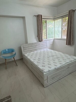 Bedroom in 3 BHK Apartment at Kapil Malhar Apartment, Baner – for Rent