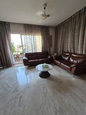 Living Room in 3 BHK Apartment at Paranjape Schemes Saptagiri, Baner – for Rent