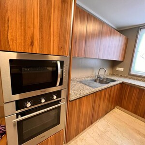 Kitchen in 3 BHK Apartment at Jangpura – for Rent