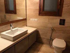Attached Bathroom in 2 BHK Apartment at Jangpura – for Rent