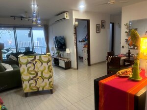 Living Room in 2.5 BHK Apartment at The Wadhwa The Address, Ghatkopar West – for Sale