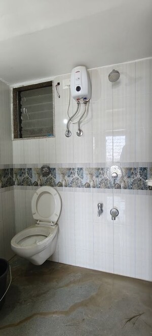 Bathroom in 1 BHK Apartment at Tiara Hills, Mira Road – for Rent