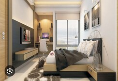 1 BHK + Store Room Apartment For Rent in Sethia Sea View
