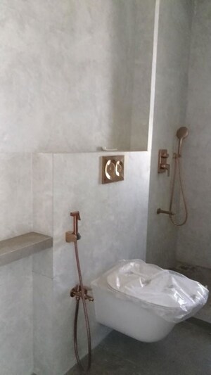 Bathroom in 3 BHK Apartment at Indiabulls Blu, Worli – for Rent