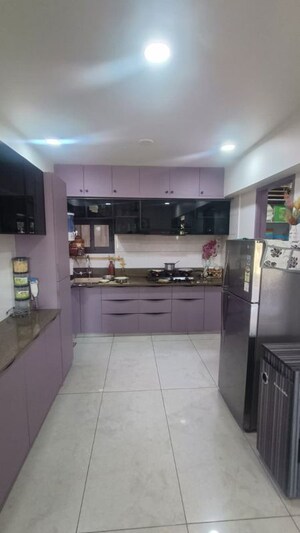 Kitchen in 3 BHK Apartment at Bopal – for Sale