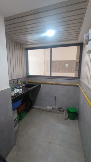 Laundry Area in 3 BHK Apartment at Bopal – for Sale