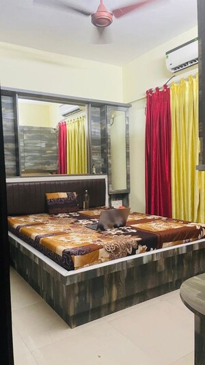 Bedroom in 1 BHK Apartment at Aspen Park, Goregaon East – for Rent