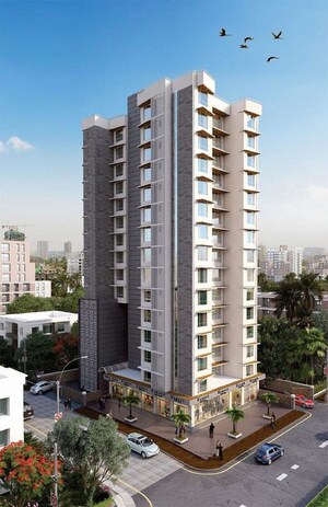 1 BHK Apartment – Exterior View View at Charisma Samara, Chembur - for Rent