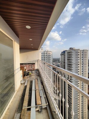 Balcony in 3 BHK Apartment at Prestige Beverly Hills, Kokapet – for Rent