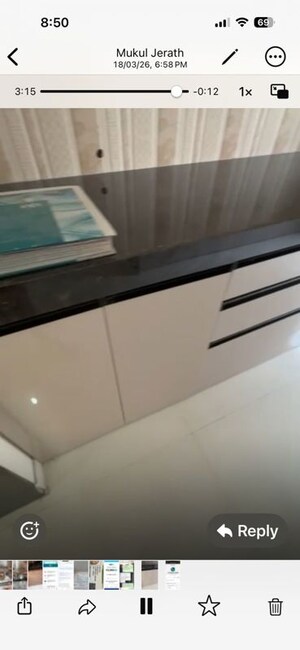 Furnished Amenities in 3 BHK Apartment at Indiabulls One Indiabulls, Pokhran Road No Two – for Rent