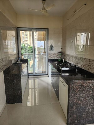 Kitchen in 2 BHK Apartment at Bhagwati Elgenza, Ghansoli – for Rent