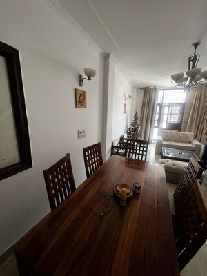 Dining Room in 3 BHK Builder Floor at Greater Kailash I – for Sale