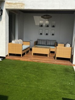 4 BHK + Servant Room Penthouse For Rent in Ambience Tivertone