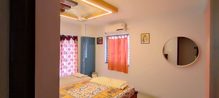 Bedroom, rajapushpa-regalia 3 Bedroom 1650 Sq.Ft. Apartment In Kokapet Hyderabad 10348368