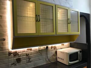 Kitchen in 1 BHK Apartment at Versova Manish CHS, Andheri West – for Rent