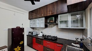 Kitchen in 2 BHK Apartment at Theme Ambience Golf View, Gachibowli – for Rent