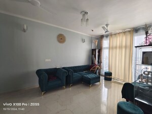 Living Room in 3 BHK Apartment at Omaxe The Palace, Gomti Nagar – for Rent