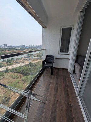 Balcony in 2 BHK Apartment at Yashwin Orizzonte, Kharadi – for Rent