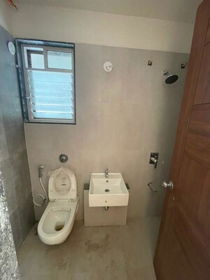 Bathroom in 2 BHK Apartment at Royal Namoville, Balewadi – for Rent