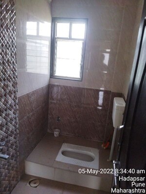 Bathroom in 1 BHK Apartment at Amar Srushti, Hadapsar – for Rent