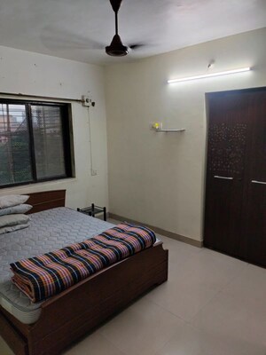 Bedroom in 1 BHK Apartment at Vasant Leela Apartment, Ghodbunder Road – for Rent