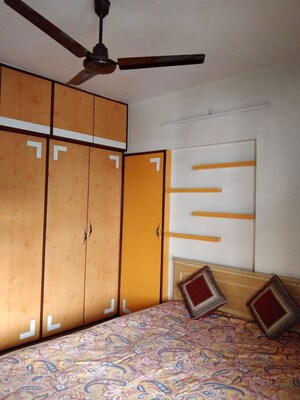 Kitchen in 1 BHK Apartment at Ajmera Bhakti Park, Bhakti Park – for Rent