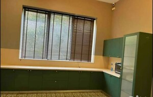 Kitchen in 3 BHK Apartment at Rishita Manhattan, Gomti Nagar – for Rent