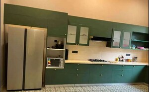 Kitchen in 3 BHK Apartment at Rishita Manhattan, Gomti Nagar – for Rent