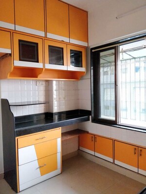 Kitchen in 1 BHK Apartment at Ajmera Bhakti Park, Bhakti Park – for Rent
