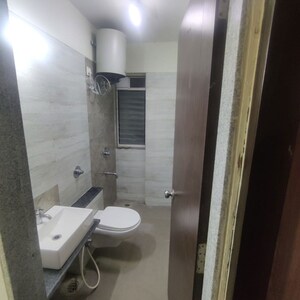 Bathroom in 1 BHK Apartment at Saidham CHS Malad West, Malad West – for Rent