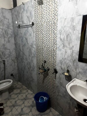 Bathroom in 2 BHK Builder Floor at Chattarpur – for Sale