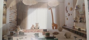 Living Room in 4 BHK Apartment at Narang Privado, Pokhran Road No One – for Sale