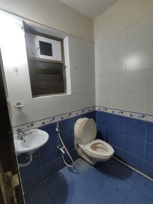 Bathroom in 2 BHK Apartment at Ajmera Bhakti Park, Bhakti Park – for Rent
