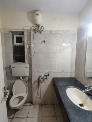 Bathroom in 2 BHK Apartment at Ajmera Bhakti Park, Bhakti Park – for Rent