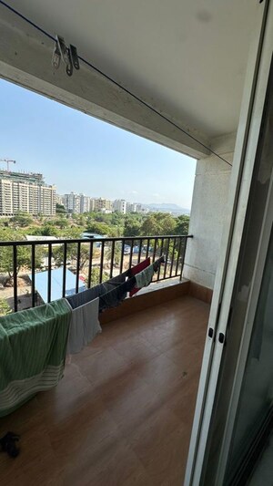 Balcony in 2.5 BHK Apartment at Anjali Apartments Karve Nagar, Karve Nagar – for Rent