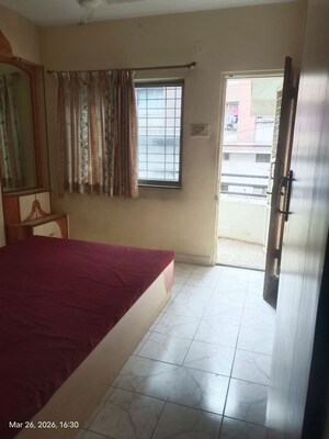 Bedroom in 2 BHK Apartment at Sargam CHS Nanded, Sinhagad Road – for Rent