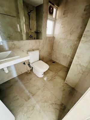 Bathroom in 3 BHK Apartment at Hiranandani Estate, Ghodbunder Road – for Rent