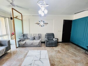 Living Room in 2 BHK Apartment at Hiranandani Estate, Ghodbunder Road – for Rent