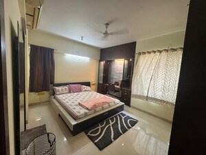 Bedroom in 3 BHK Apartment at Kasturi Apostrophe, Wakad – for Rent