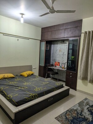 Bedroom in 3 BHK Apartment at Kasturi Apostrophe, Wakad – for Rent