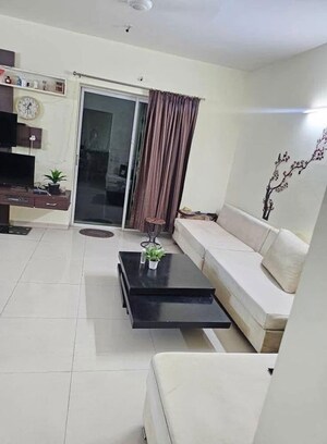 Living Room in 3 BHK Apartment at Kasturi Apostrophe, Wakad – for Rent
