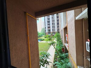 Balcony in 1 BHK Apartment at Lodha Crown Quality Homes, Majiwada – for Rent